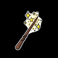 Magic Wand Vinyl Sticker